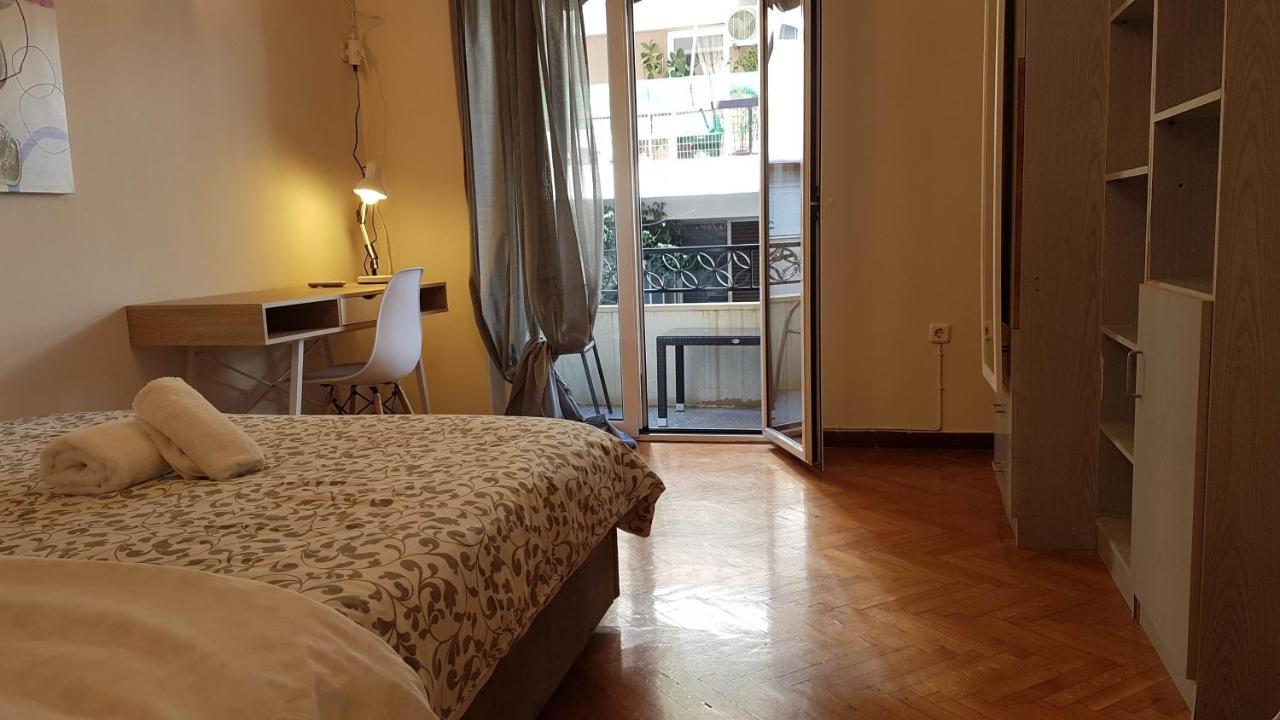 Teal Apartment - Athens Center, 4 Bd, 2 Bath Kültér fotó